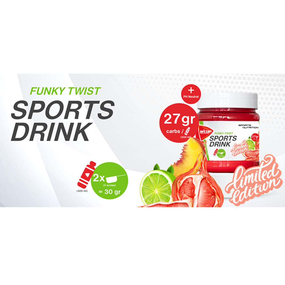 Wcup Sports Drink Funky Twist 480g